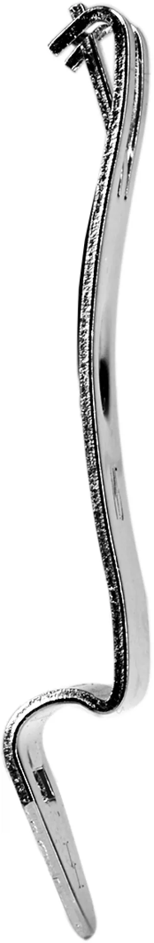 Hutschienenhalter, Stahl blank FM 5 / TS35 – Bild 2