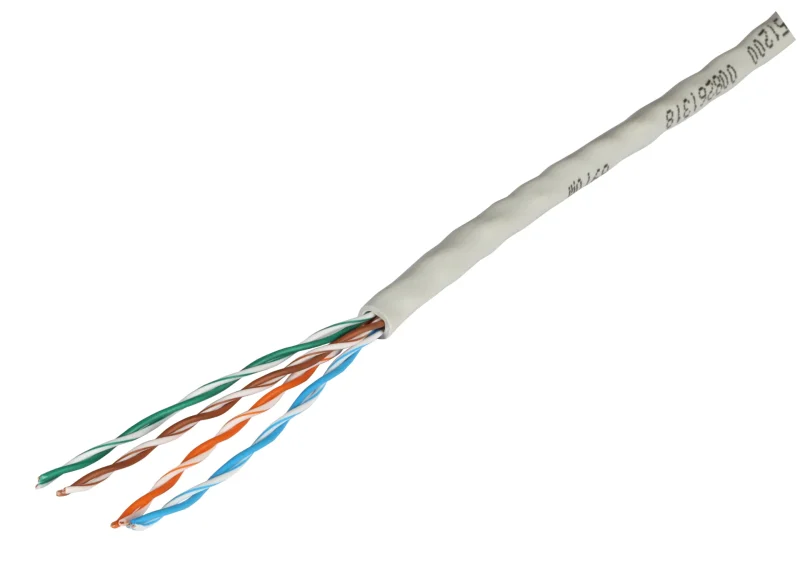 Patchkabel Cat5e UTP UC300 4x2xAWG26 grau