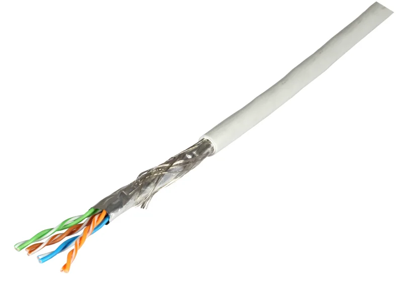 Patchkabel Cat5e SF/UTP 300MHz, 4x2xAWG26, FRNC-B, gelb