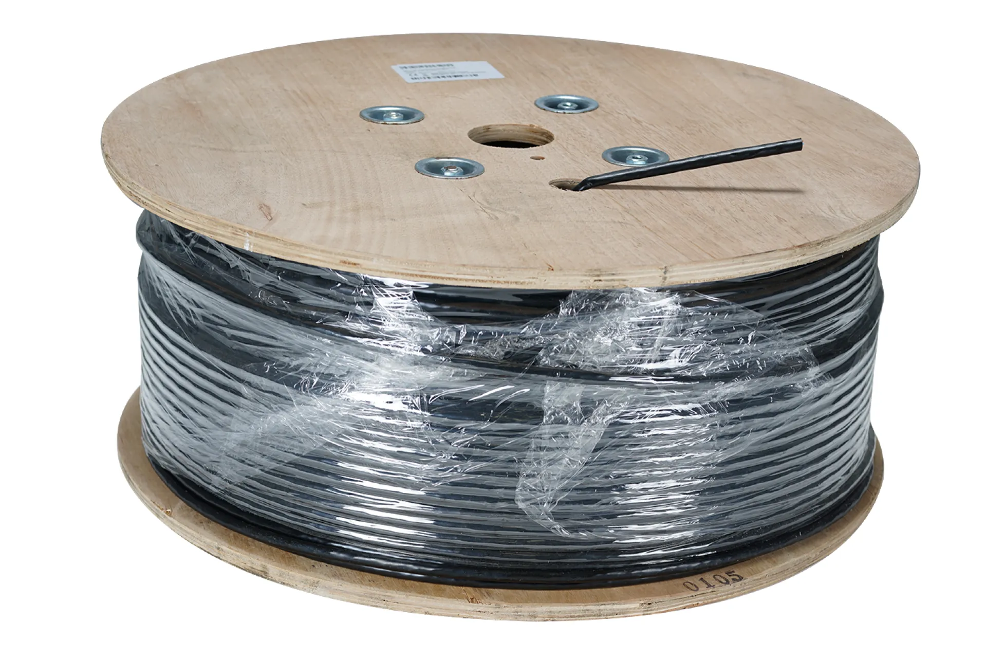 Cat.7 Innen-/Aussenkabel 1200MHz AWG23 S/FTP,PE Mantel, CPR Fca, innen Dca, Sw& Or, 50m – Bild 4