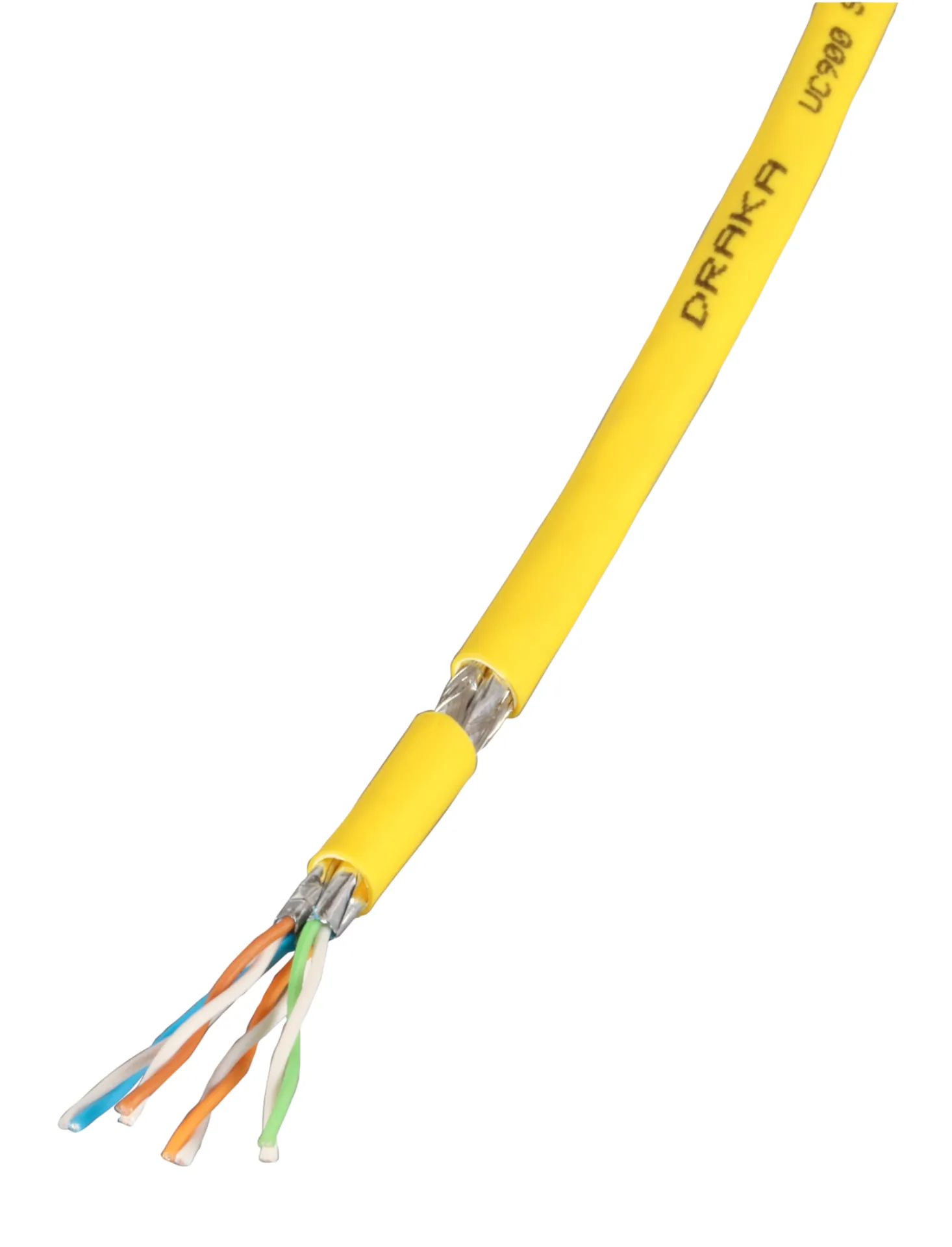 Patchkabel Cat.7 PiMF UC900MHz FLEX SS26 4P, Dca, gelb – Bild 2