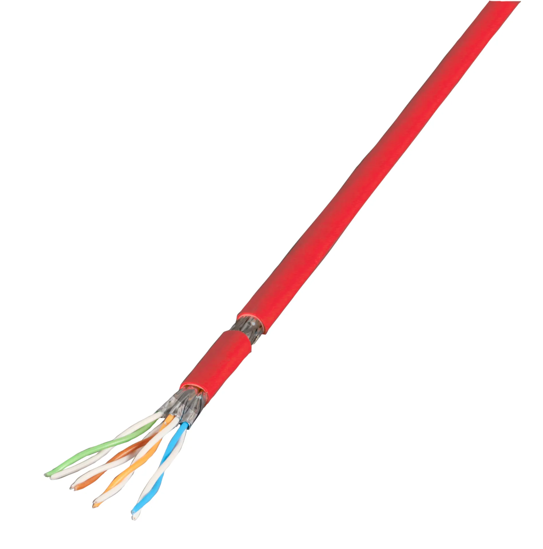 Patchkabel Cat.7 PiMF UC900MHz FLEX SS26 4P, Dca, rot – Bild 2