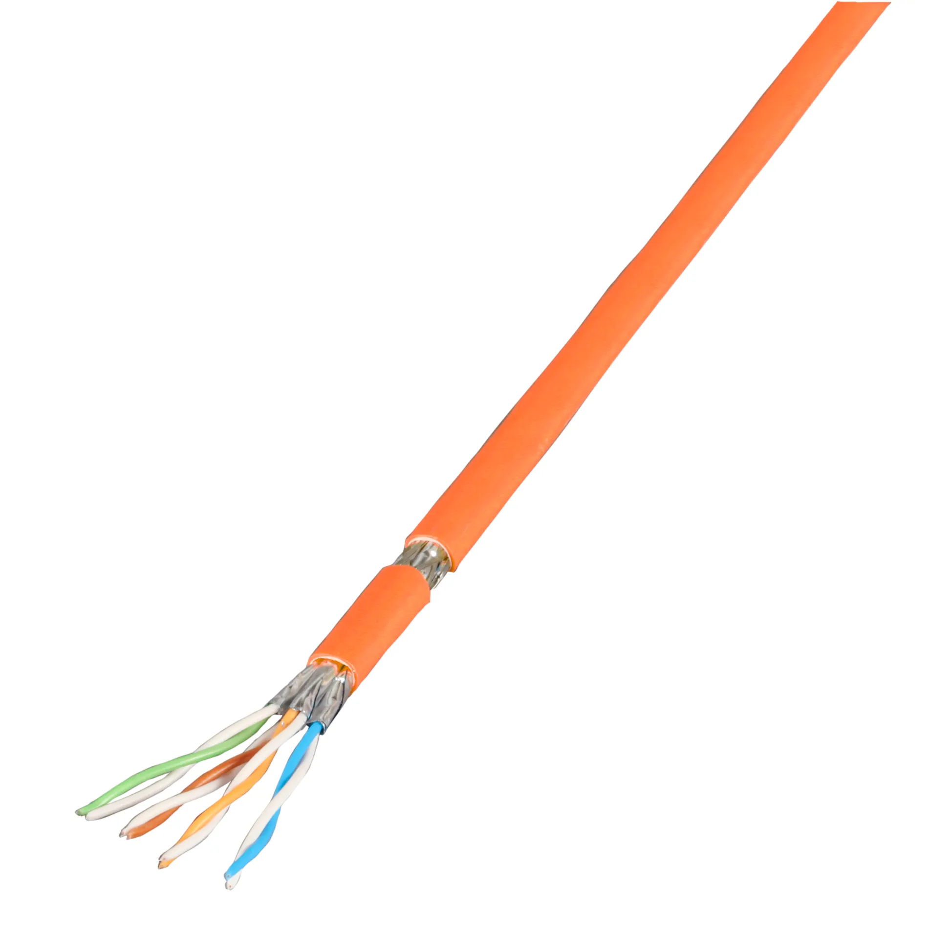 Patchkabel Cat.7 PiMF UC900MHz FLEX SS26 4P, Dca, orange – Bild 2