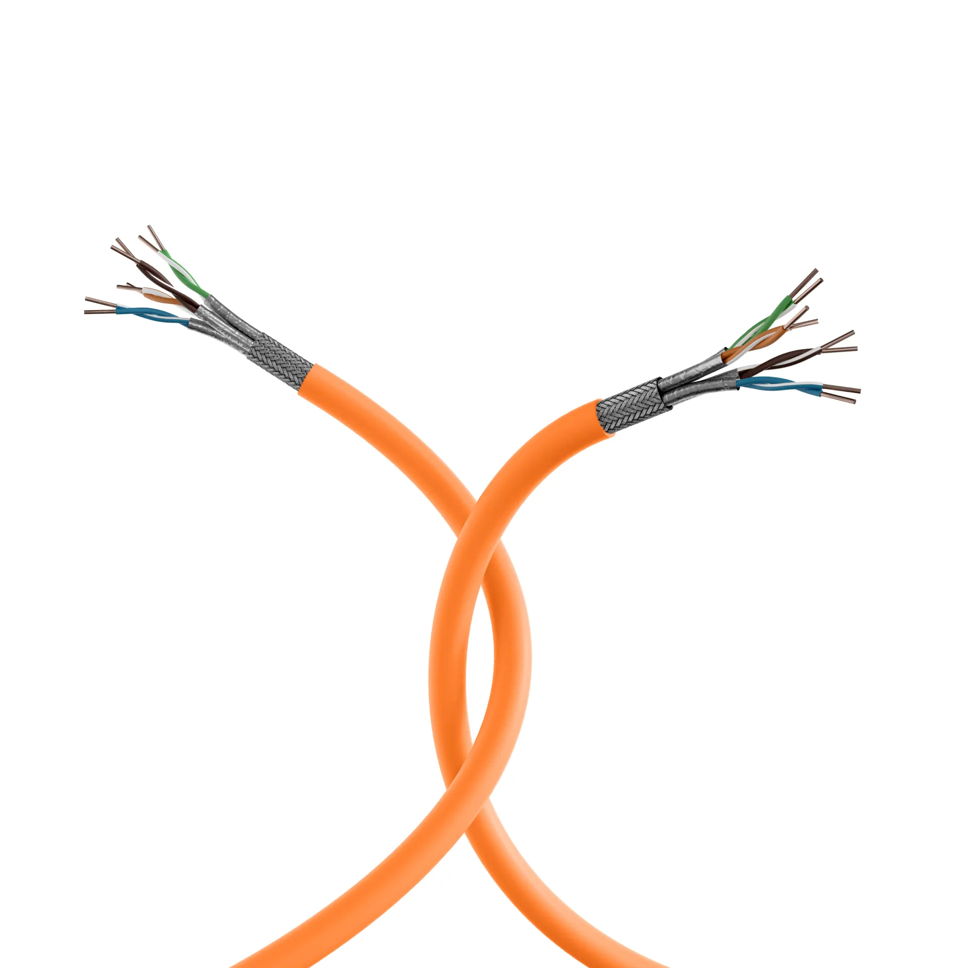 INFRALAN® Cat.7 1000 AWG23,S/FTP 4P CPR Eca orange, 250m – Bild 4