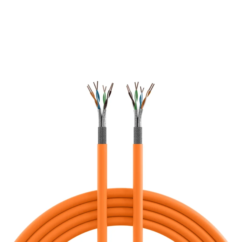 INFRALAN® Cat.7 1000 AWG23,S/FTP 4P CPR Eca orange, 60m