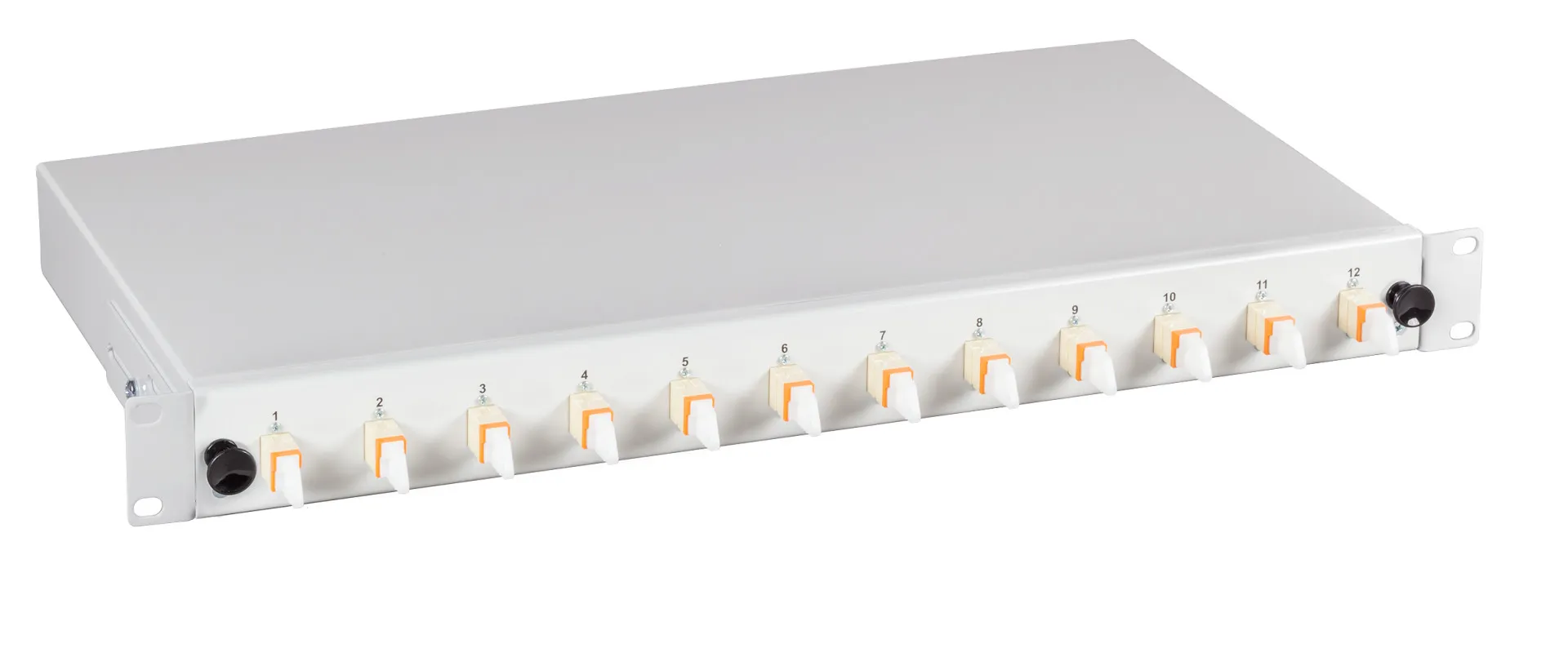 Spleißbox E2000® 50/125µ OM2 nicht ausziehbar 24 Pigtails/24 Kuppl. – Bild 5