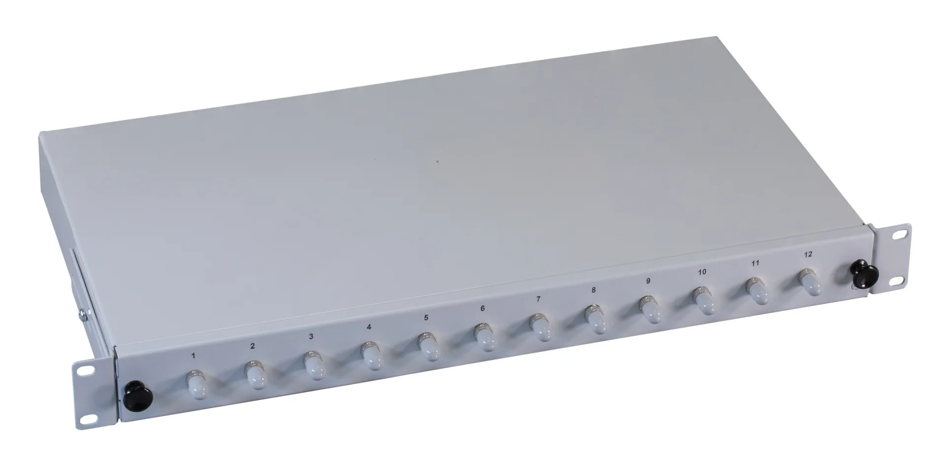 Spleißbox ST 50/125µ OM2 ausziehbar 12 Pigtails/12 Kuppl. – Bild 10
