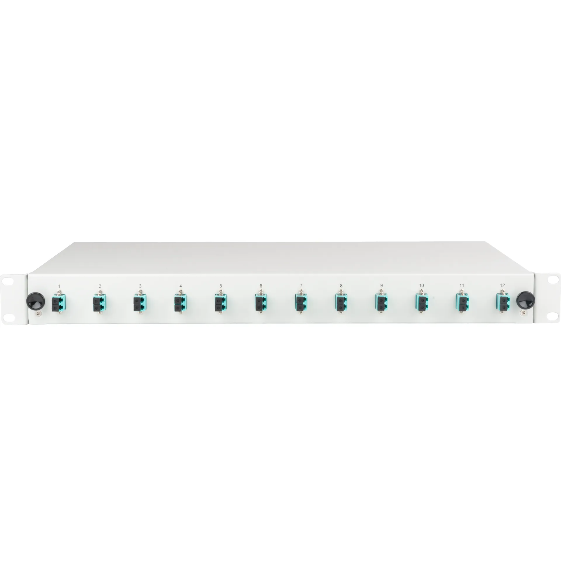Spleißbox LC 50/125µ OM3 ausziehbar, 24 Pigtails / 12 Kupplungen – Bild 2