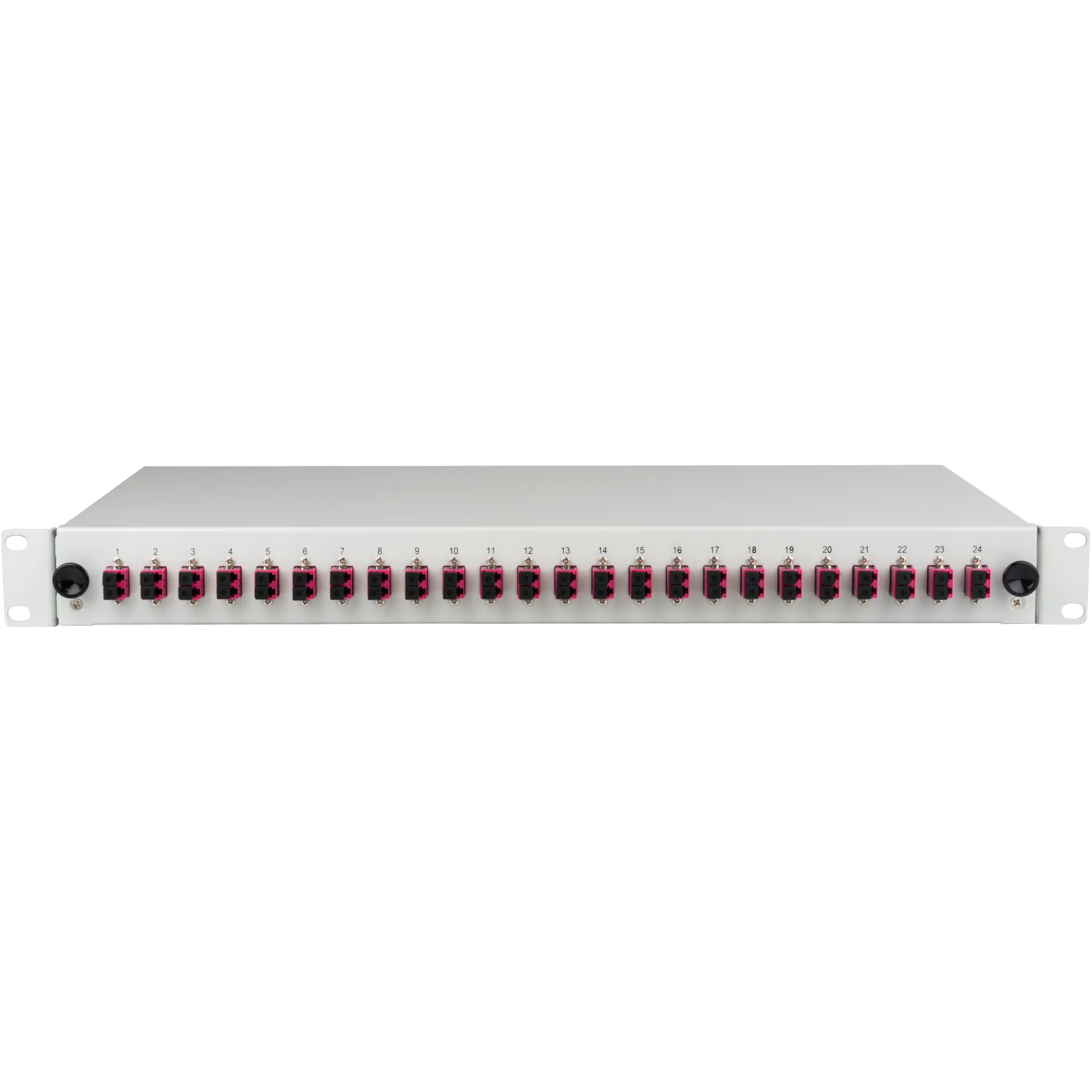 Spleißbox LC 50/125µ OM4 ausziehbar, 48 Pigtails / 24 Kupplungen – Bild 2