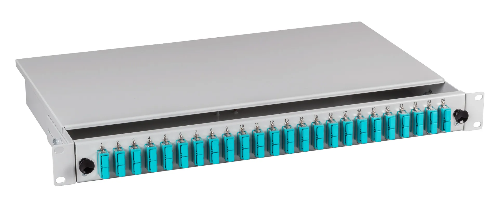 Spleißbox SC 50/125µ OM2 ausziehbar 12 Pigtails abgesetzt/6 Kuppl. – Bild 12
