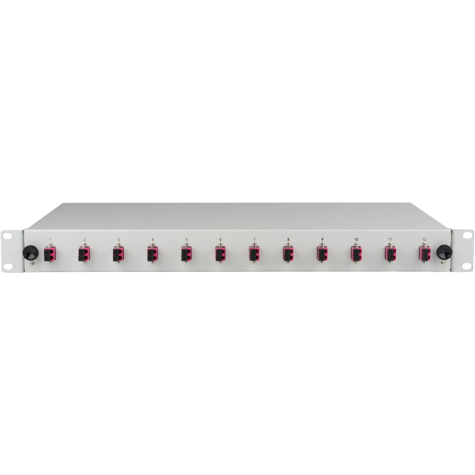 Spleißbox LC 50/125µ OM4 ausziehbar, 24 Pigtails abgesetzt/12 Kupplungen – Bild 2