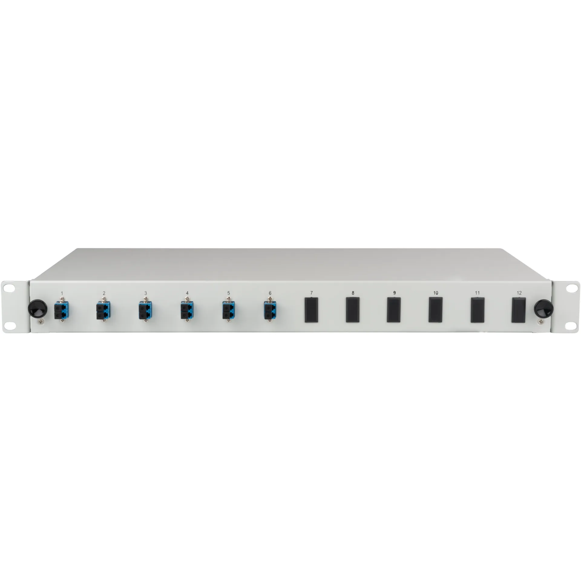 Spleißbox LC 9/125µ OS2 ausziehbar, 12 Pigtails abgesetzt/ 6 Kupplungen – Bild 2