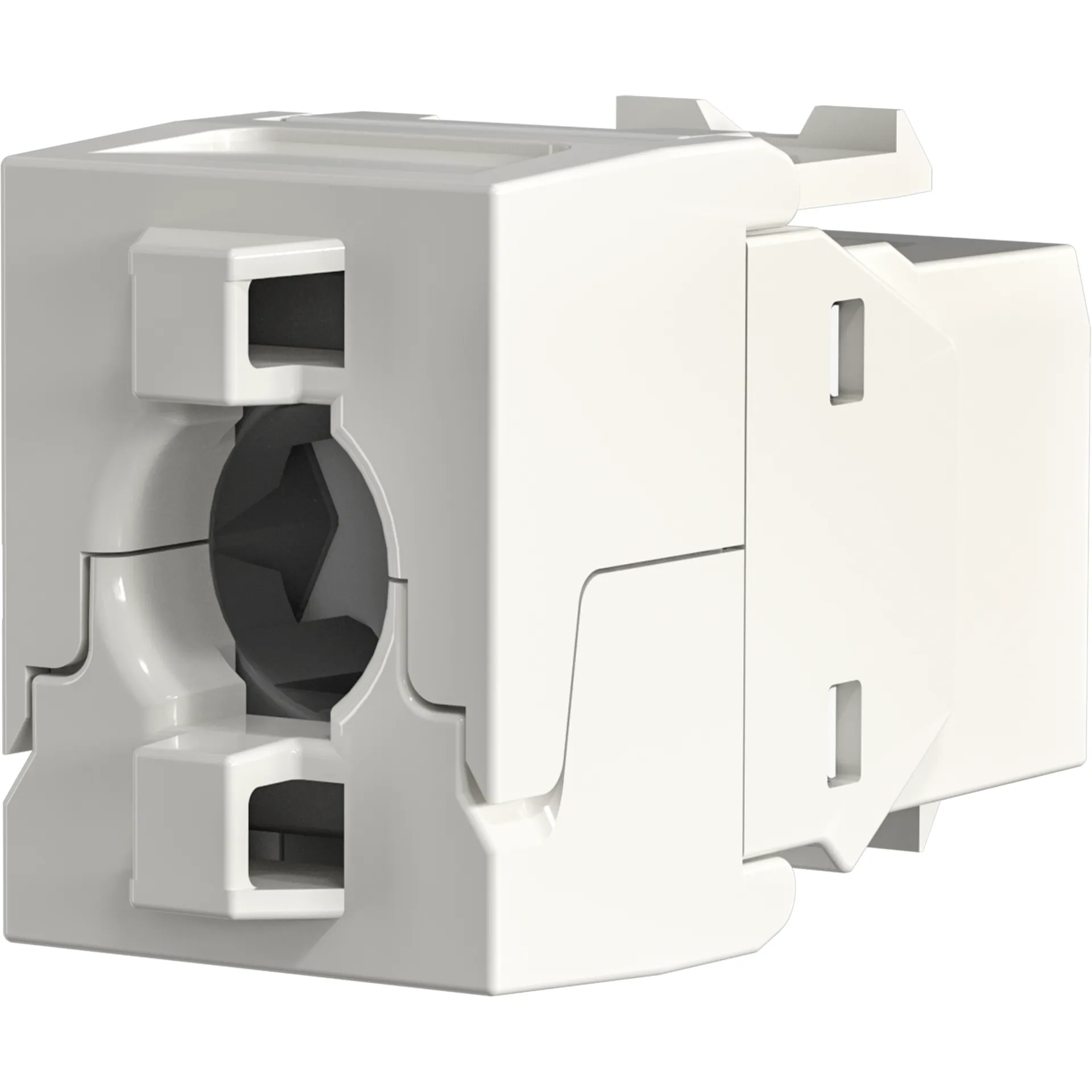 RJ45 Keystone UTP, Cat.6, 250MHz, Komponenten zertifiziert, weiß – Bild 2