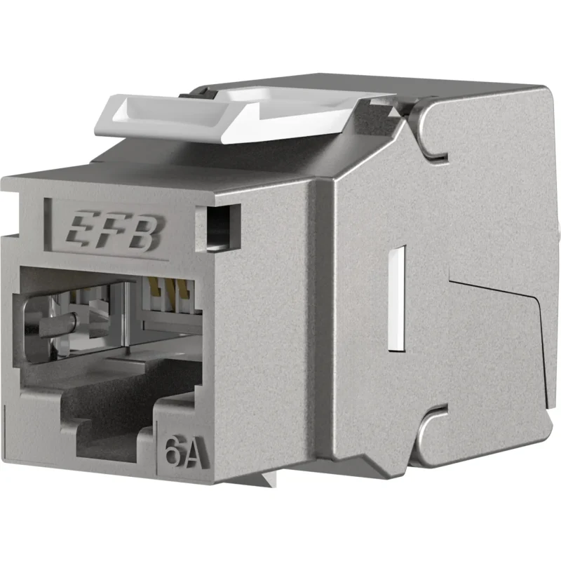 RJ45 Keystone STP, Cat.6A, 500MHz, Komponenten zertifiziert