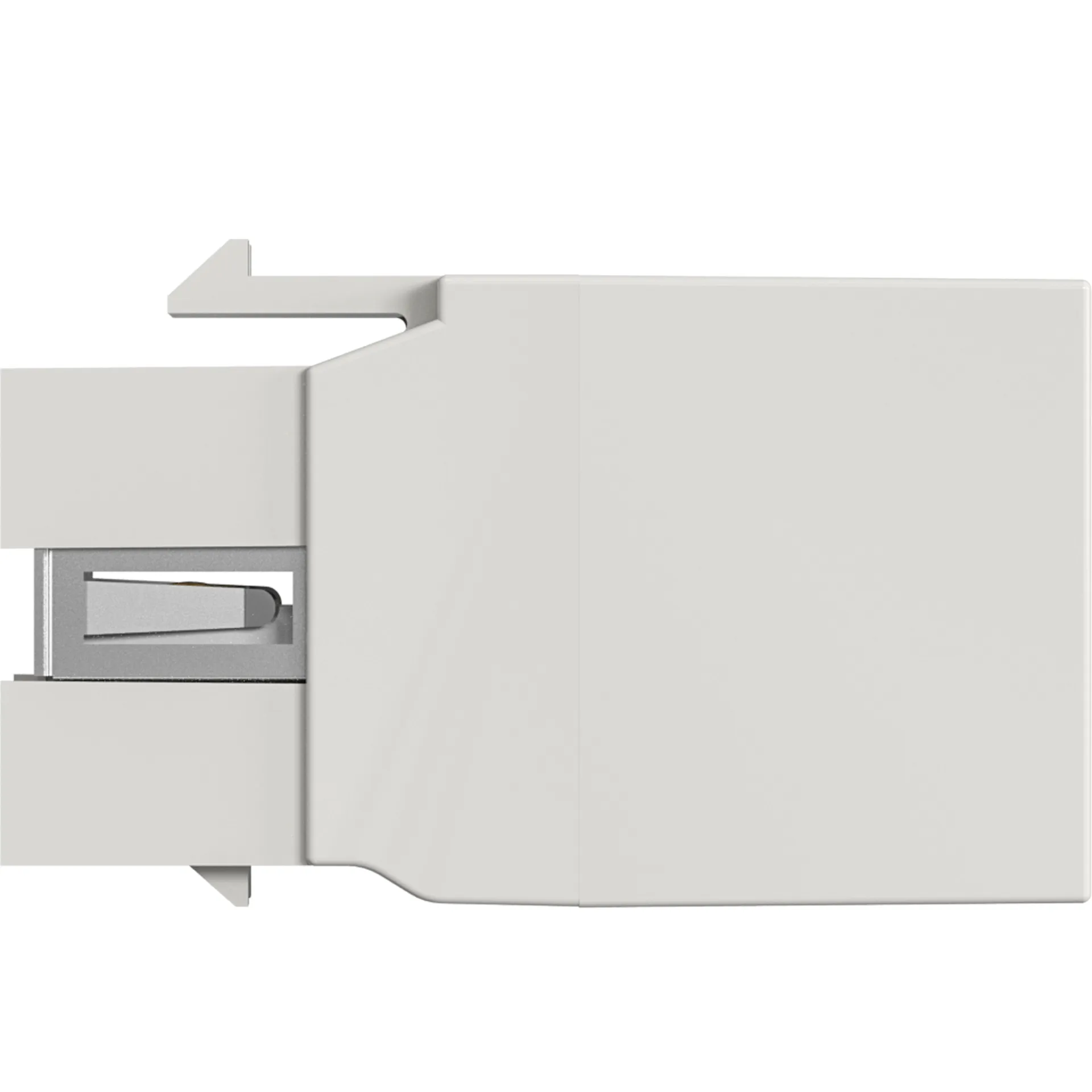 Keystone Einbauadapter USB2.0 A - A, weiß – Bild 3
