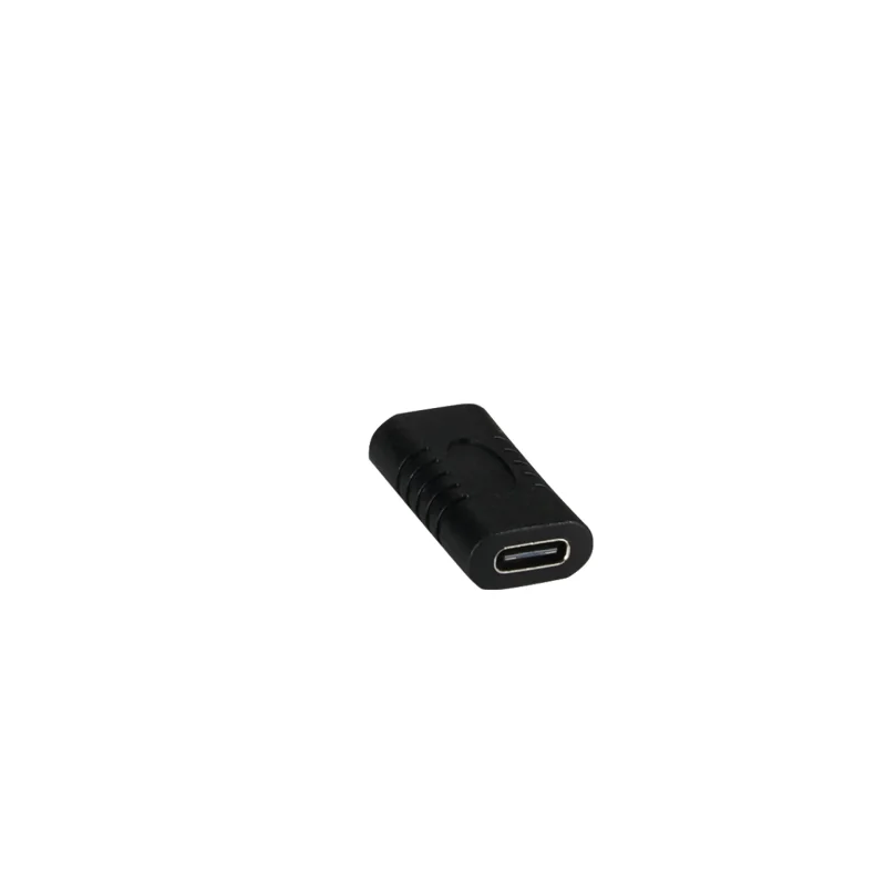 USB 3.2 Typ-C Adapter, Typ-C Buchse – Typ-C Buchse, schwarz