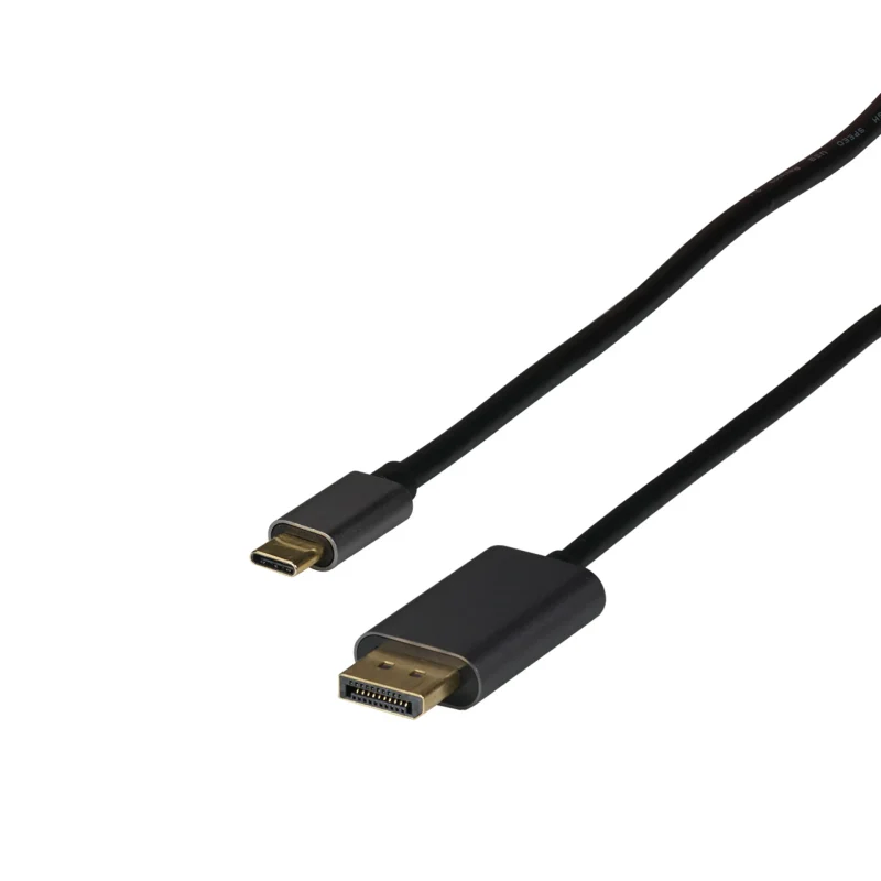 USB Typ C – DP1.4 Kabel, USB Typ-C Stecker – DP20 Stecker, 8K@60Hz, 2m