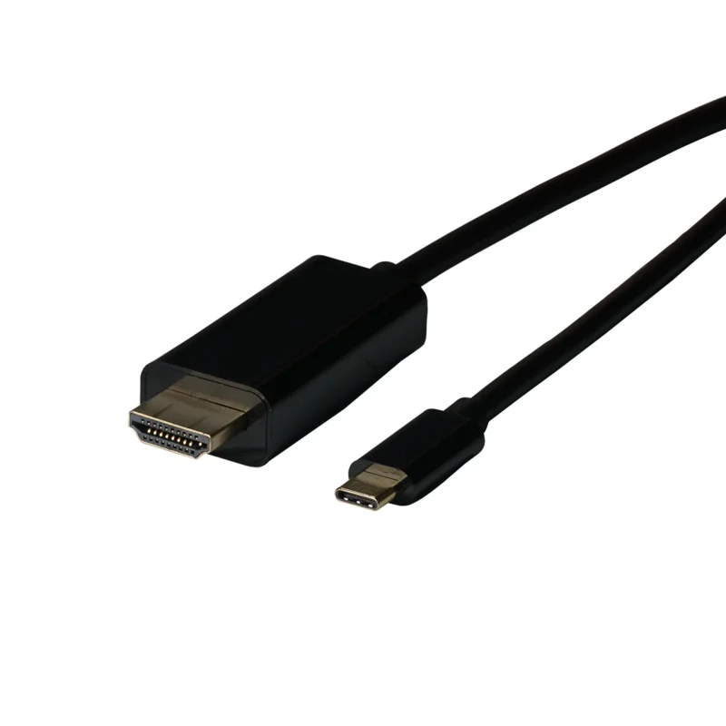 USB Typ C – HDMI Kabel, USB Typ C Stecker – HDMI Stecker, 4K@30Hz, 2m
