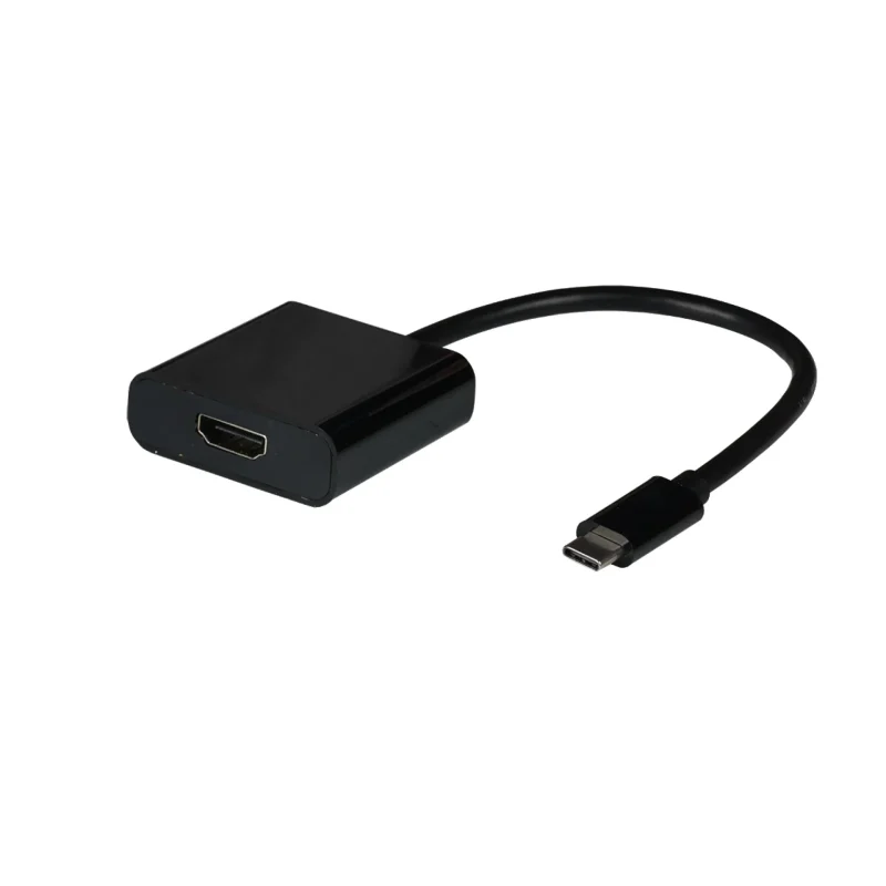 USB Typ C – HDMI Adapter, 4K60Hz, schwarz