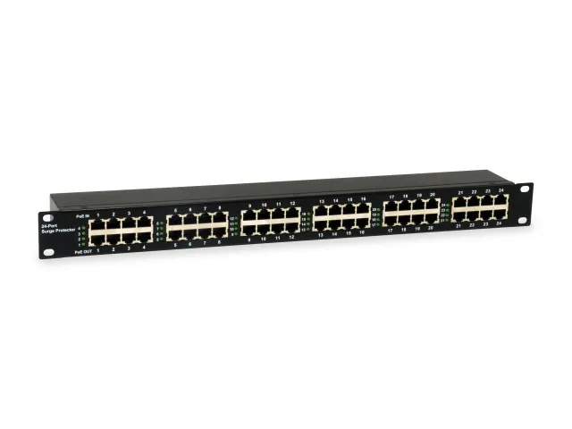 24-Port PoE Überspannungsschutz, 6KV, 30W