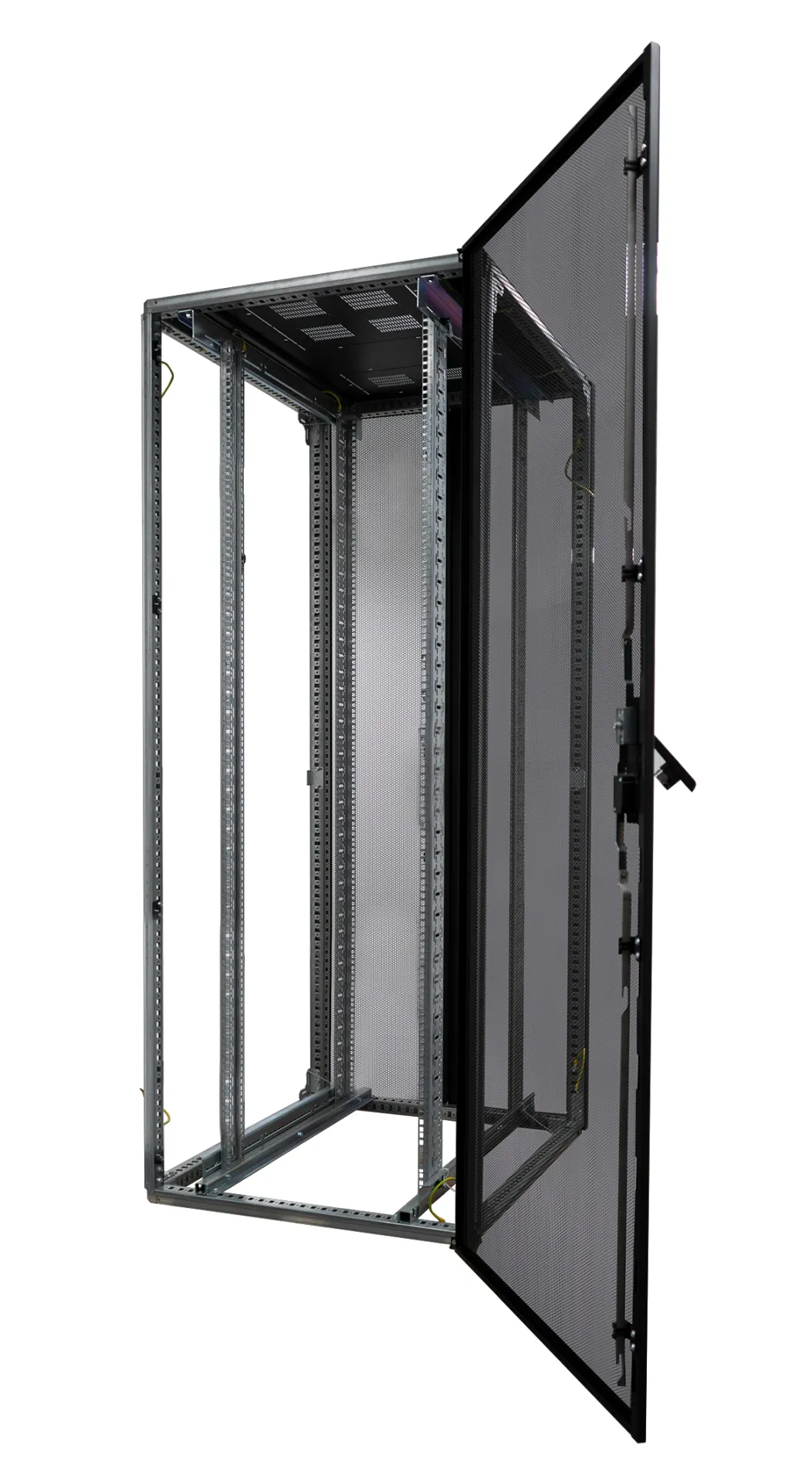 19" EFB Server 42HE, 600x1000 mm, F+R 1-teilig, RAL9005 – Bild 2
