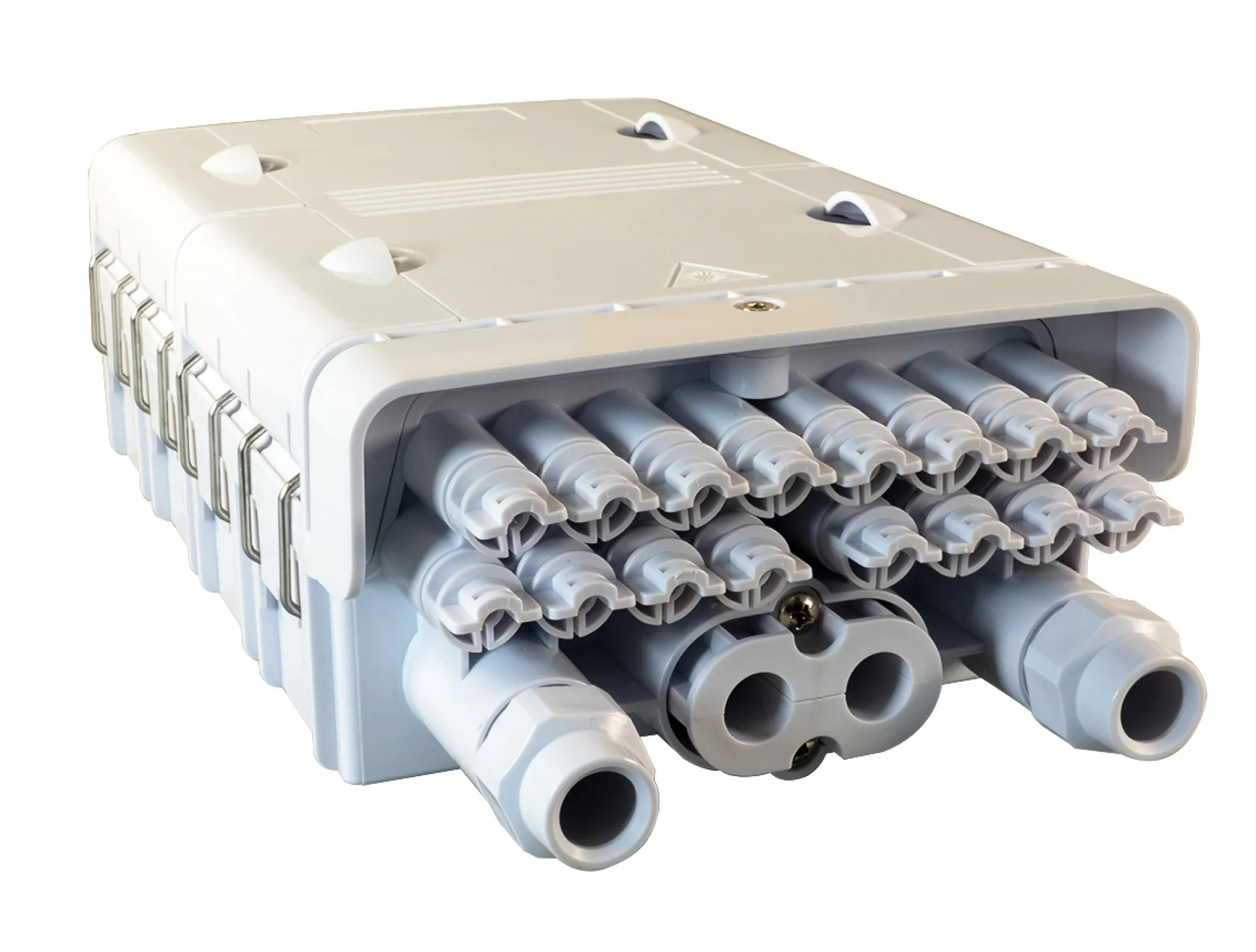 FTTH IP65 Anschlussbox für 96 Fasern und Faserüberlängenaufnahme – Bild 2