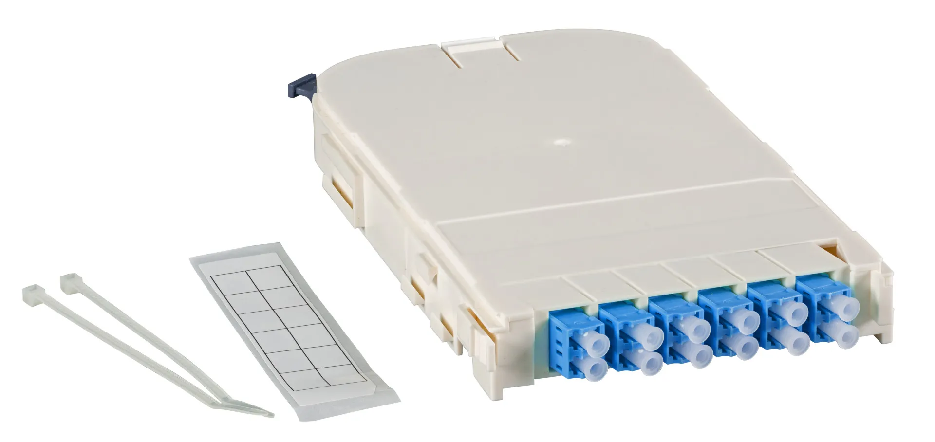 FTTH Moduleinschub für FTTH-BGT,12 Port LC mit OM4 Keramik Kupplungen – Bild 4