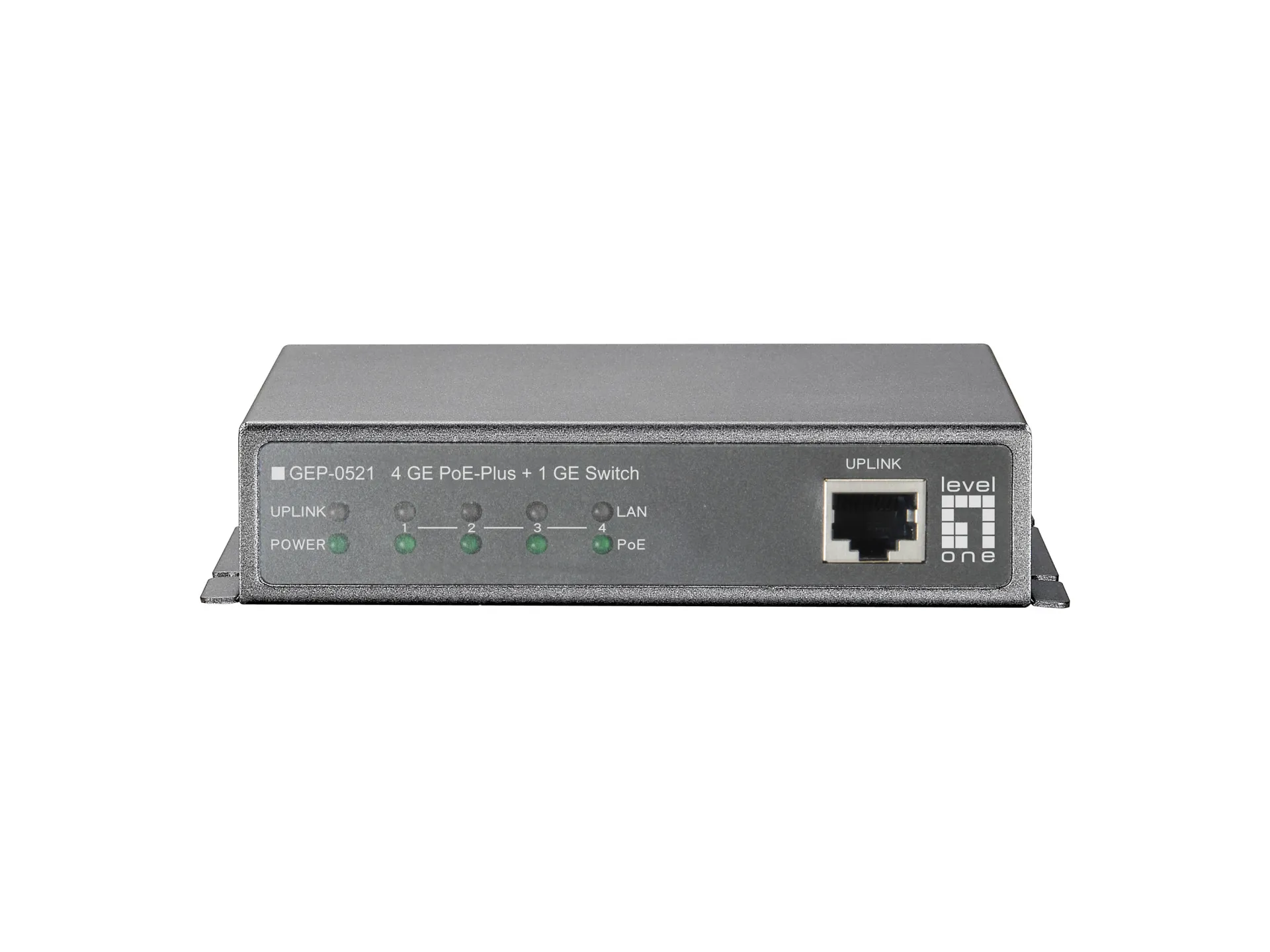 4 GE PoE+ - 1 GE Switch (120W) – Bild 3