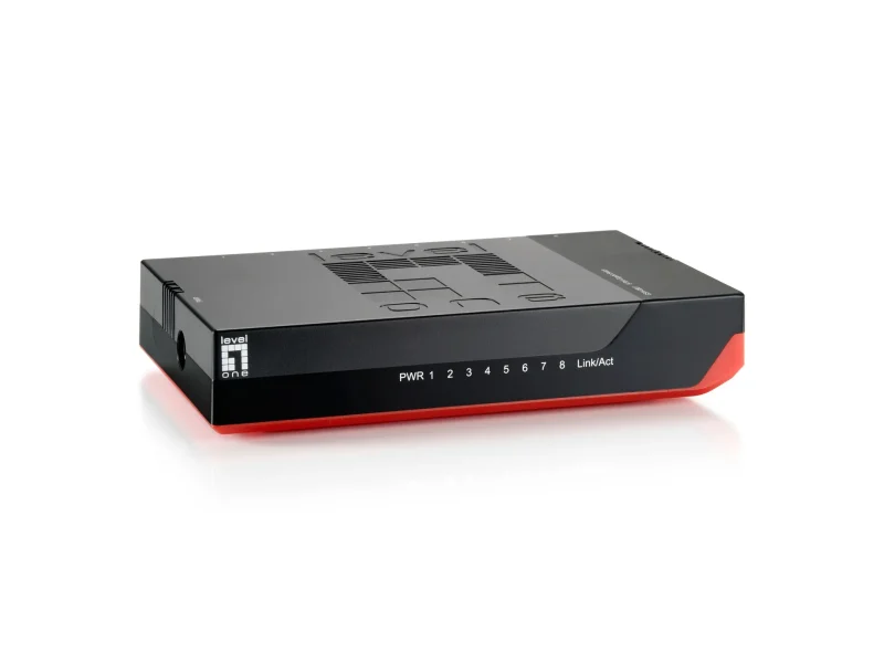 8-Port Gigabit Ethernet Desktop Switch “Black Edition“
