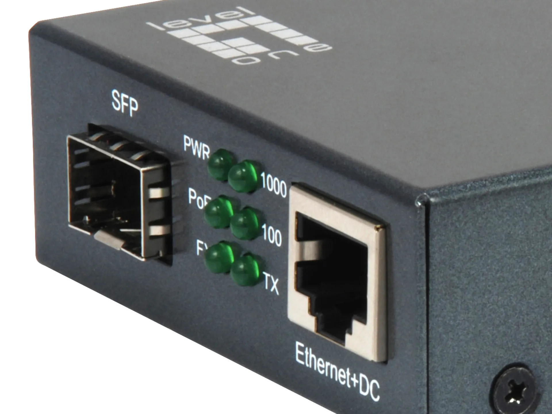 Gigabit Ethernet PoE PSE Media Konverter, 10/100/1000T RJ45 - SFP – Bild 6