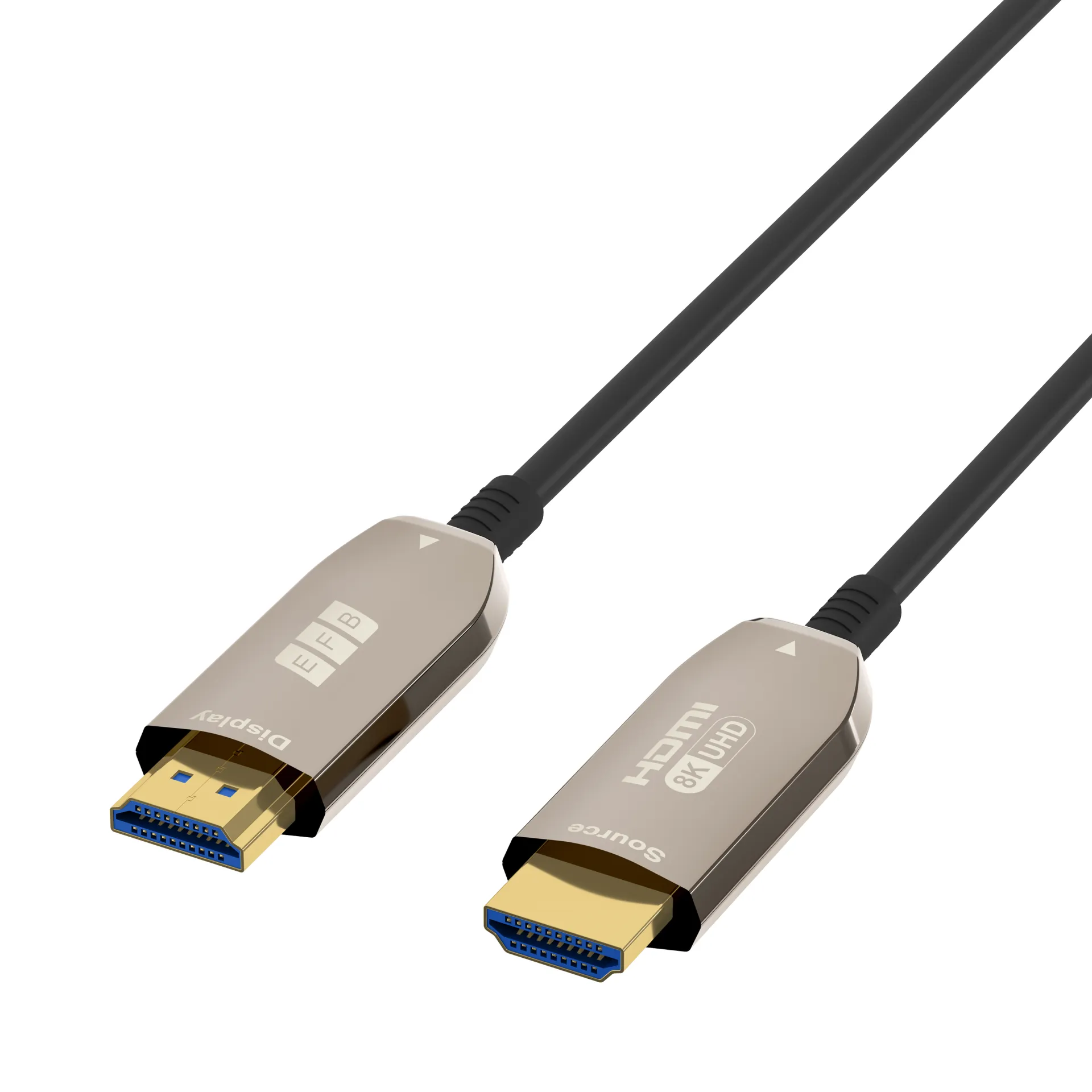 HDMI Glasfaserkabel AOC aktiv 8K60Hz 48 Gbit/s 10m schwarz komp. mit HDMI 2.1/2.0 – Bild 3