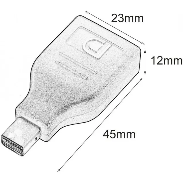 Adapt-DisplayPort/Mini-DisplayPort – Bild 2