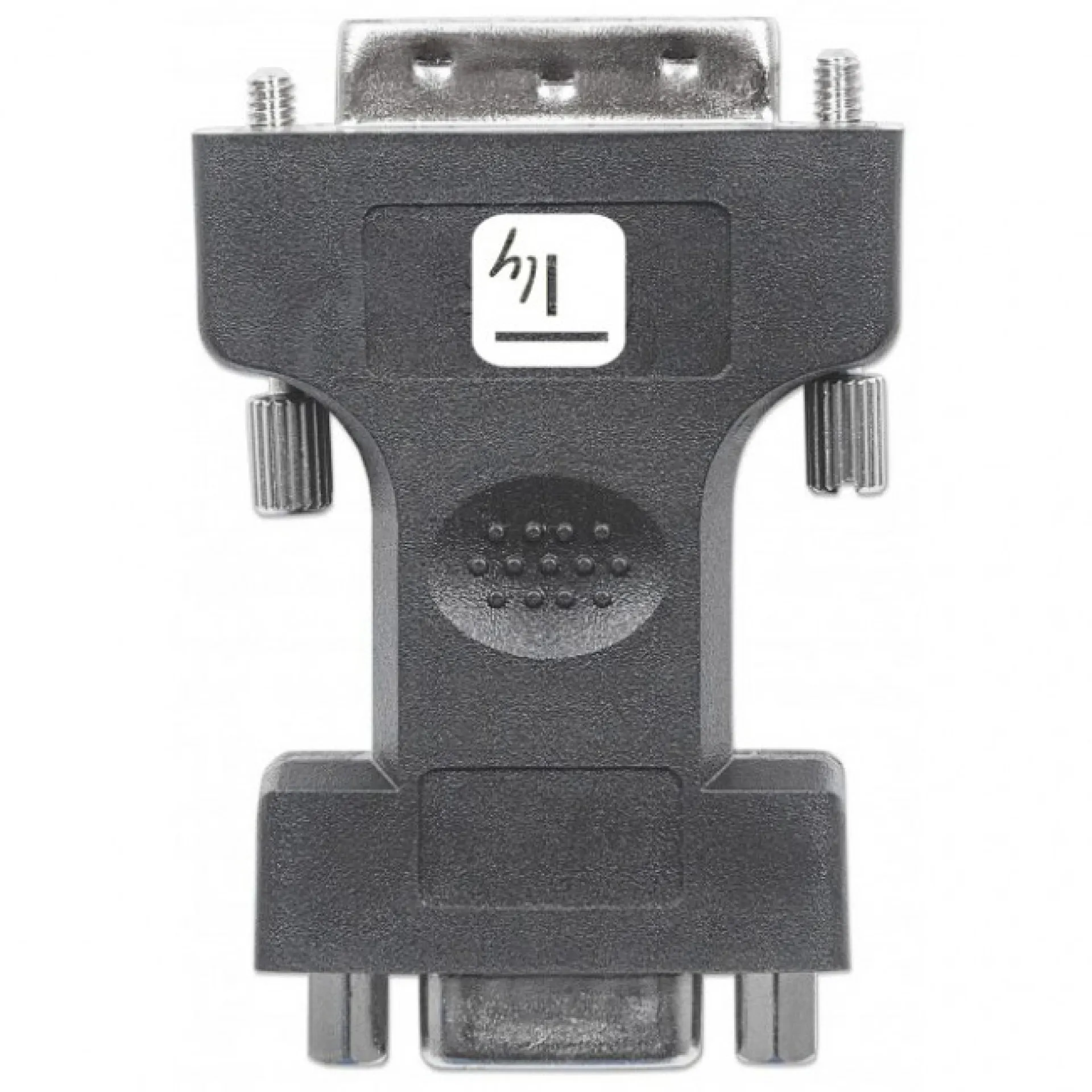 DVI Adapter, DVI-I male auf VGA female, schwarz – Bild 3