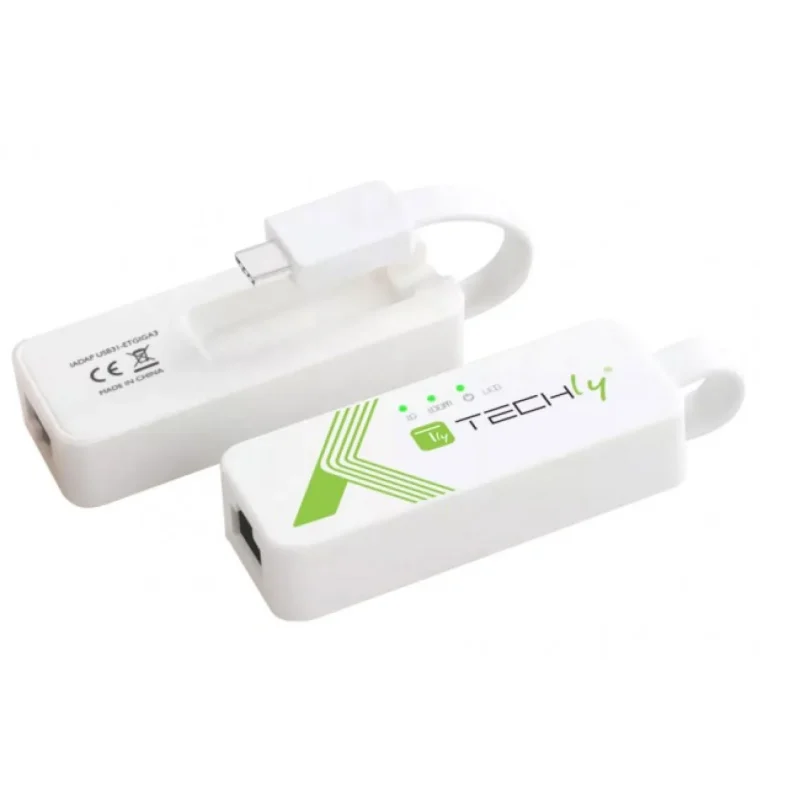 USB 3.1 Typ C RJ45 10/100/1000 Adapter, weiß
