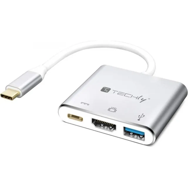 USB-C-TO-1*USB-3.0-+HDMI