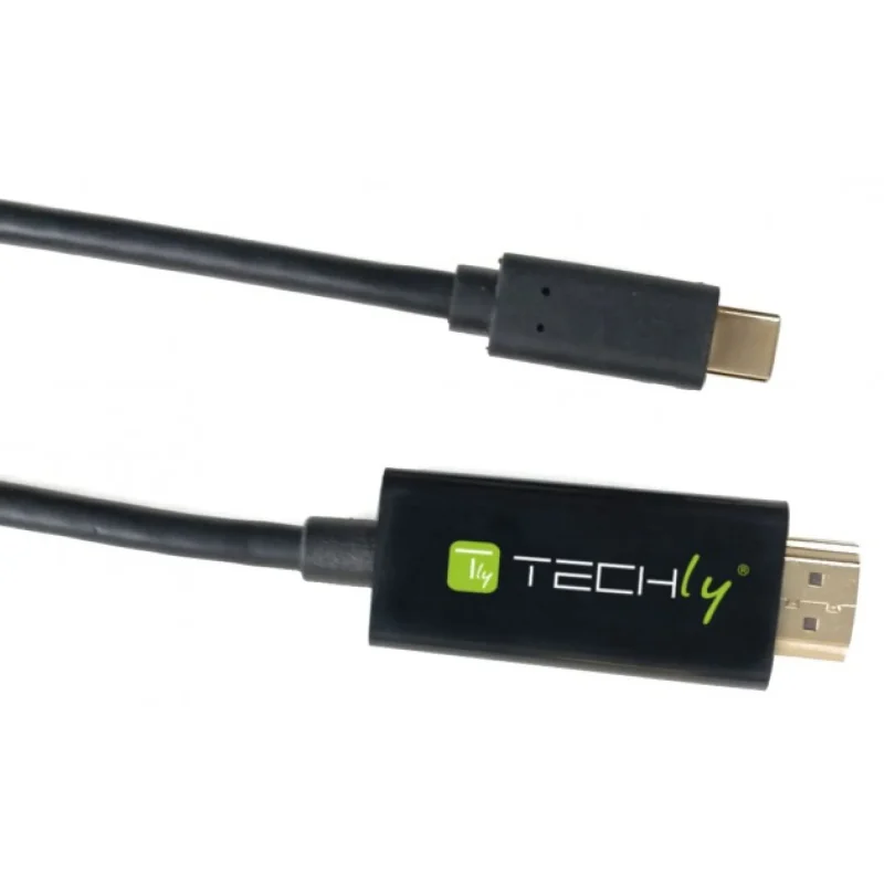 USB Typ C zu HDMI Alternate Kabel, 4K, 2m, schwarz