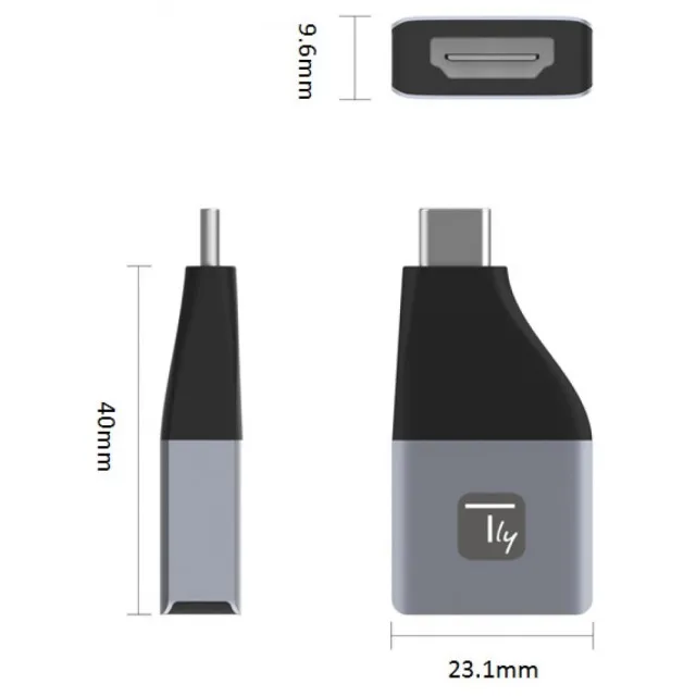 Adapter-USB-C-to-HDMI-4K-30Hz – Bild 2