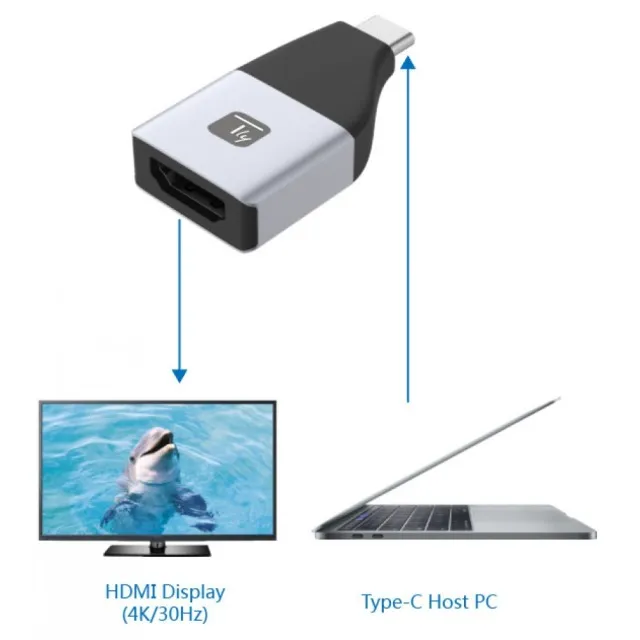 Adapter-USB-C-to-HDMI-4K-30Hz – Bild 3
