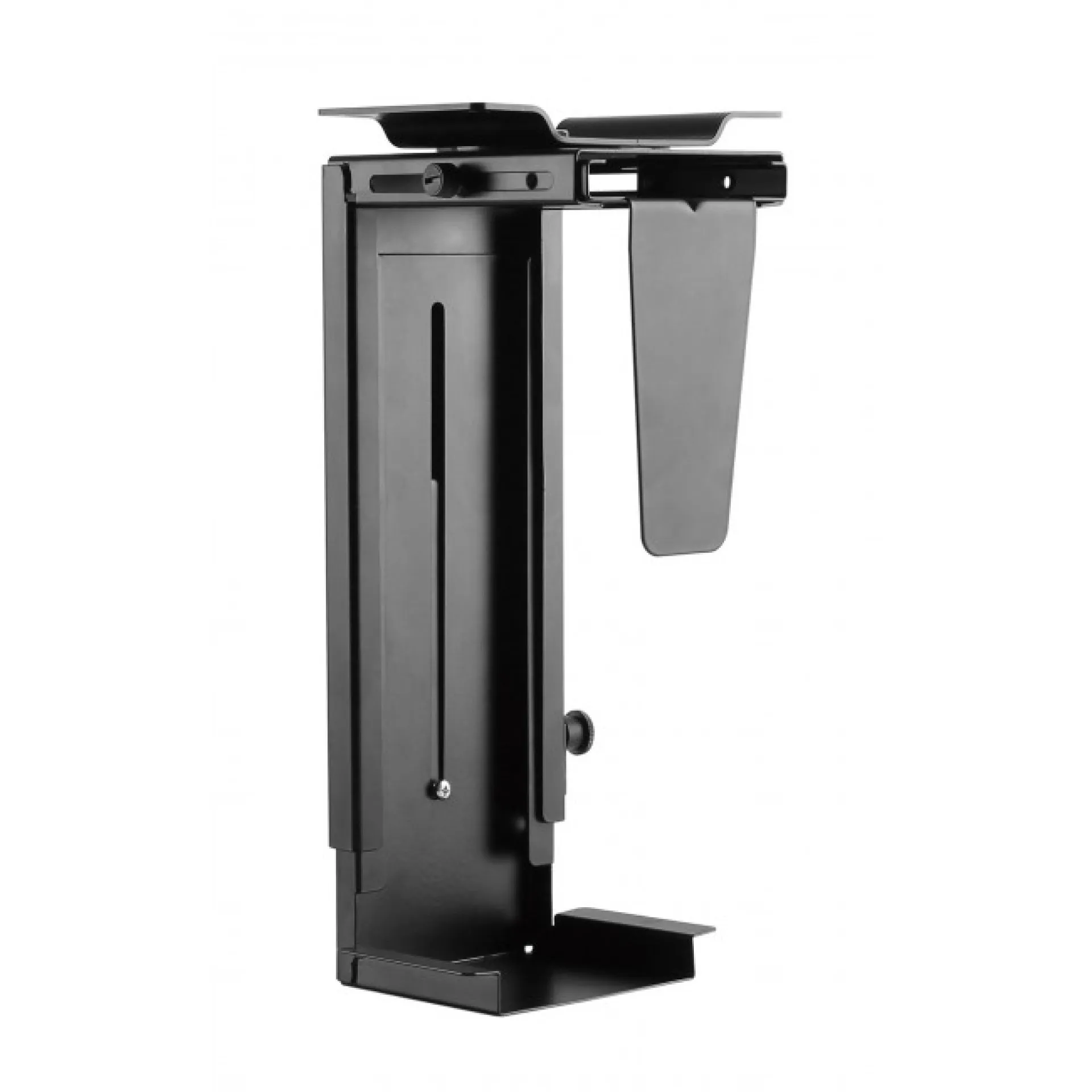 Verstellbarer PC/CPU Halter, bis 10KG,für Unter-Tisch / Wand- Montage – Bild 3