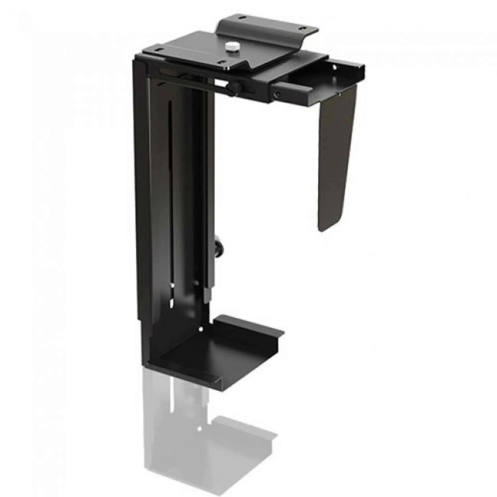 Verstellbarer PC/CPU Halter, bis 10KG,für Unter-Tisch / Wand- Montage – Bild 4