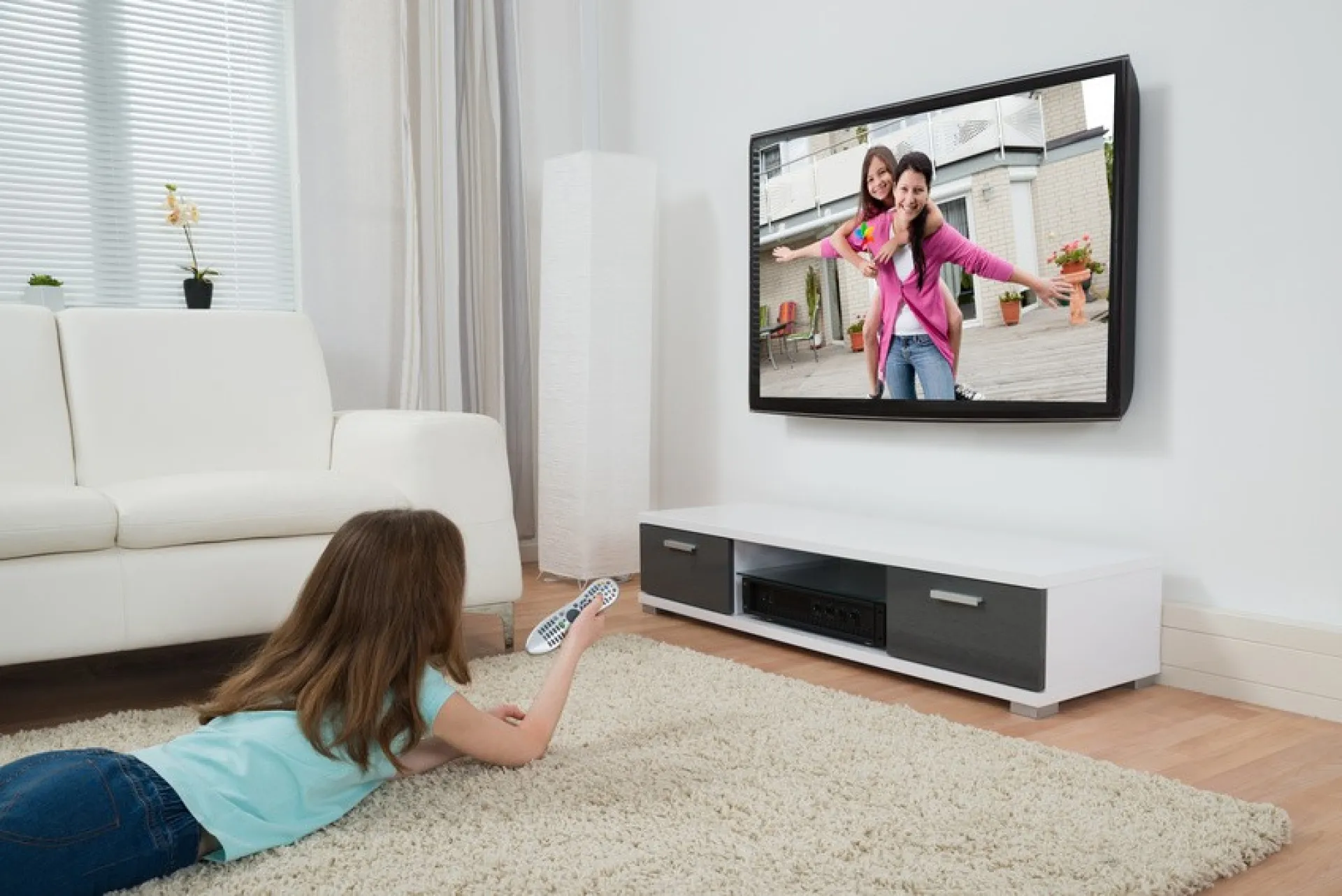 Wandhalterung für LCD TV LED 13" - 30" FullMotion,Weiß – Bild 5