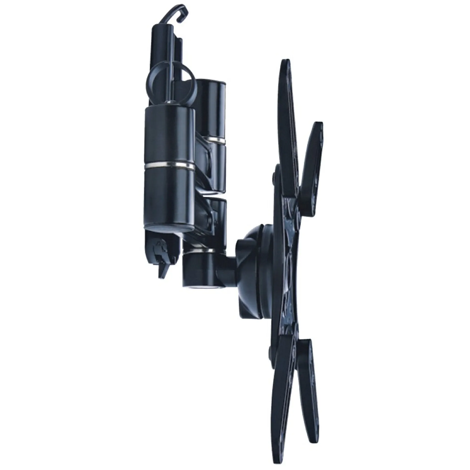 Wandhalterung für LCD TV LED 13"-37", ausziehbar, neigbar 3 Gelenke, schwarz – Bild 4