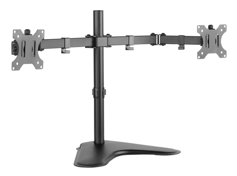 Schreibtischhalterung für 2 LCD TV LED ,13″-32″, mit Standfuß