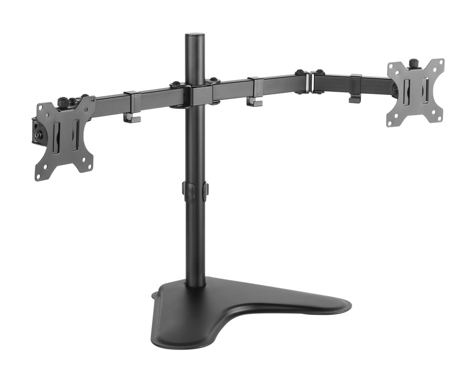 Schreibtischhalterung für 2 LCD TV LED ,13"-32", mit Standfuß – Bild 3