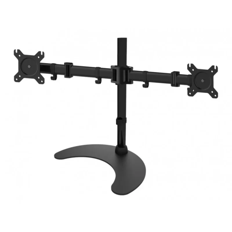 Schreibtischhalterung für 2 LCD TV LED 13″-27″, mit Standfuß