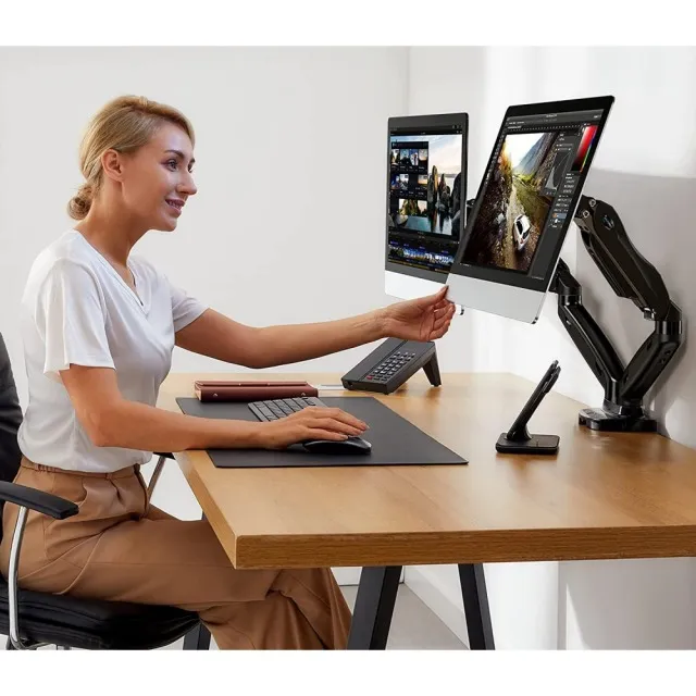 Dual-Monitor-2-Arme-support-17"-32" – Bild 3