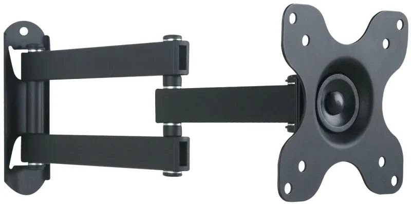 Wandhalterung für LCD TV LED 13″-30″ neigbar 2 Gelenke, schwarz