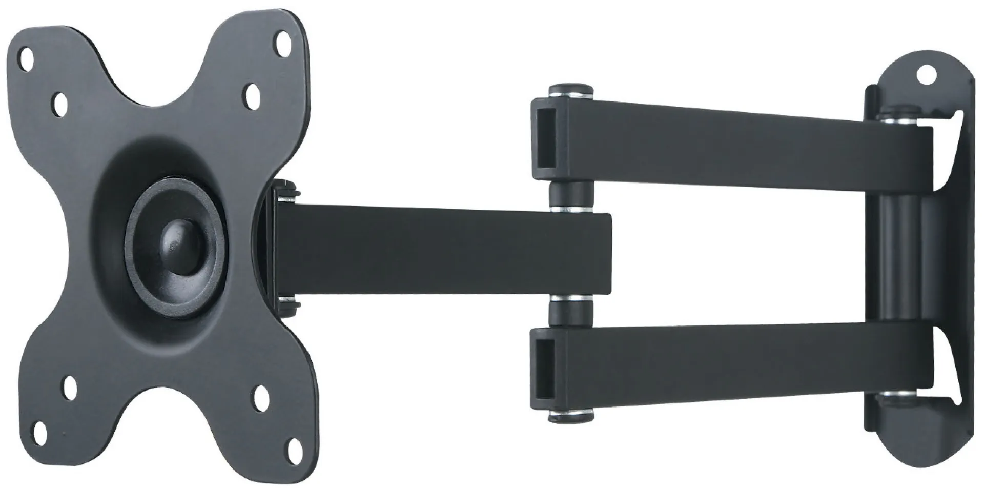 Wandhalterung für LCD TV LED 13"-30" neigbar 2 Gelenke, schwarz – Bild 3