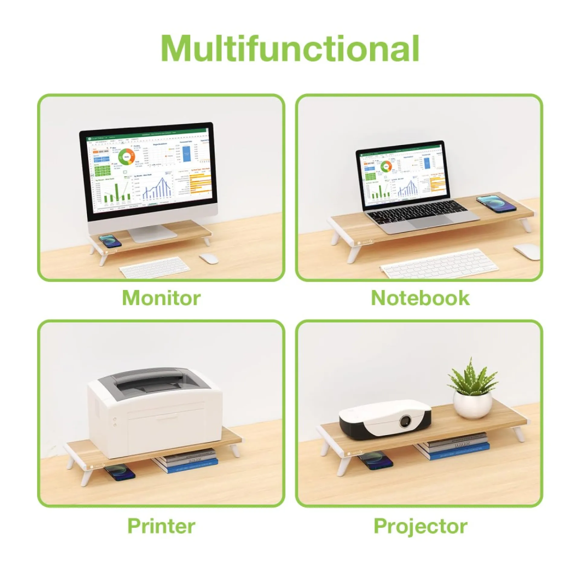 Techly ergonomischer Monitorständer – Bild 6