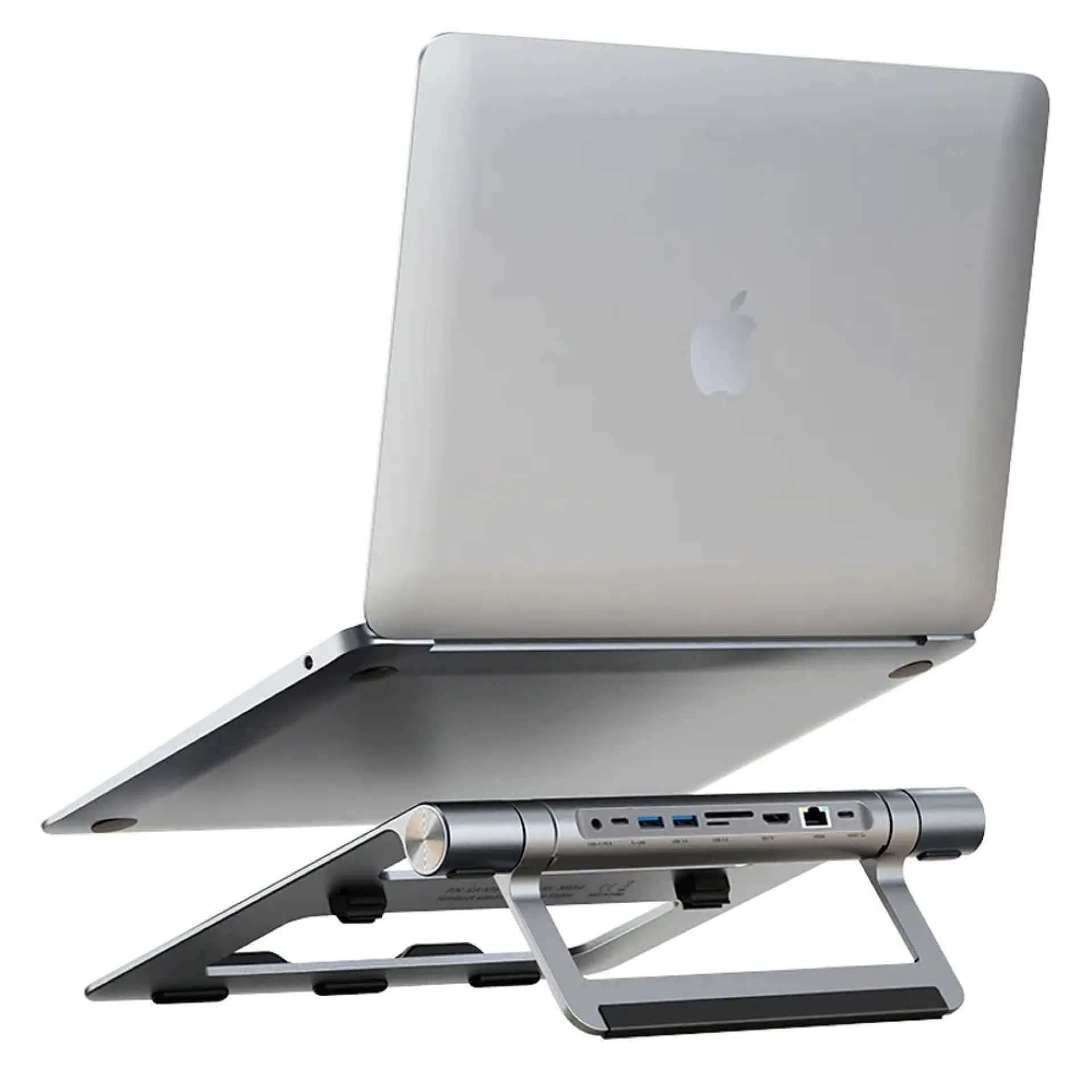 Techly 9 in 1 USB-C Docking Station USB3.1 Notebook Ständer